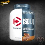 Dymatize ISO100 Chocolate Peanut Butter 5Lb protein powder in Pakistan for muscle recovery and strength