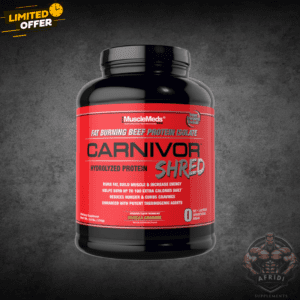 Carnivor Shred Hydrolyzed Whey Protein by MuscleMeds 4.5lb in Pakistan - Fat Burning and Muscle Building Supplement