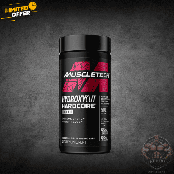 Hydroxycut Hardcore Elite by MuscleTech 100 Capsules in Pakistan