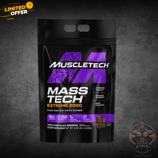 MassTech Extreme 2000 | Ultimate Mass Gainer supplement in Pakistan by MuscleTech MassTech Extreme 2000 | Ultimate Mass Gainer supplement in Pakistan by MuscleTech