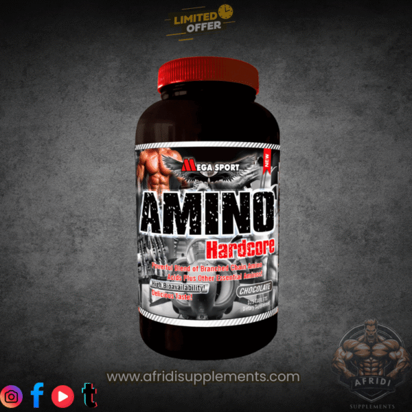 MEGA SPORT AMINO HARDCORE PAKISTAN BEST SELLER (1) Amino Hardcore Pakistan – Mega Sport Tablets for Strength & Recovery