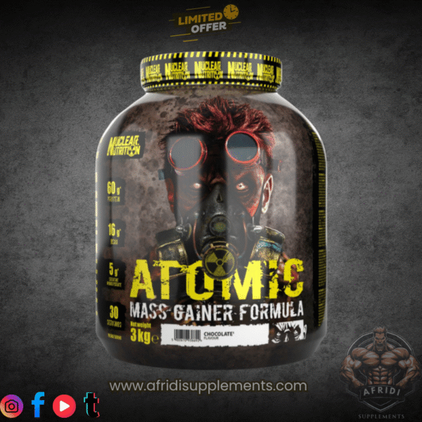 Atomic Mass Gainer by Nuclear Nutrition 12lbs Atomic Mass Gainer by Nuclear Nutrition 12lbs