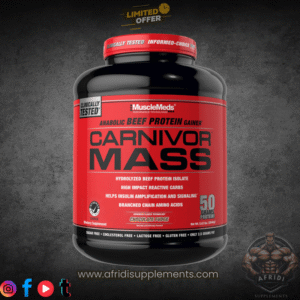 MuscleMeds Carnivor Mass 5.8lbs protein supplement for muscle gain