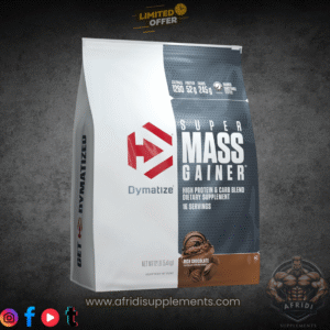 Original Dymatize mass gainer supplement available in Pakistan