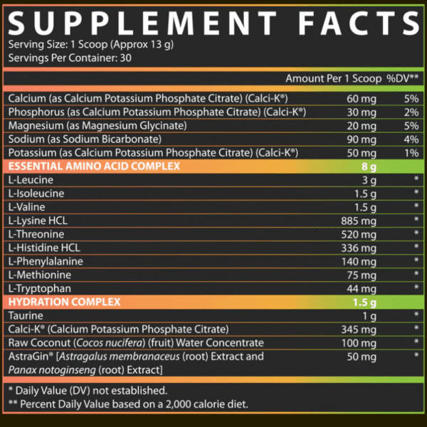 EAA+ Hydration by Nutrex Research EAA+ Hydration by Nutrex Research